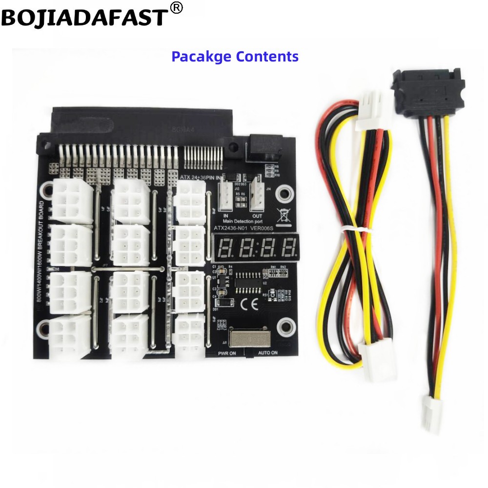 Placa de distribución de energ - 2400W Server Psu Breakout Board reseña y precio